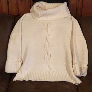 Cowl neck Tunic Sweater